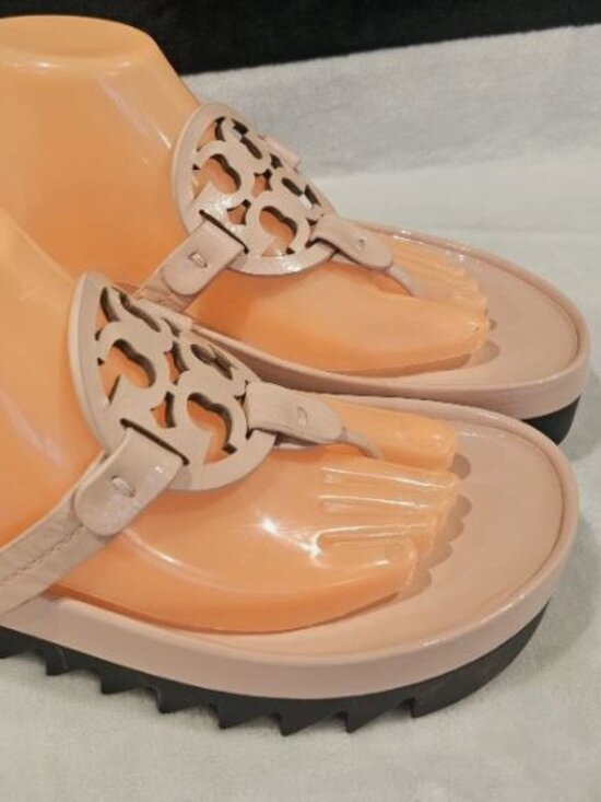 Tory Burch Shoes - Tory Burch Pink Miller Lug Sandals Size 10- New W/O Box